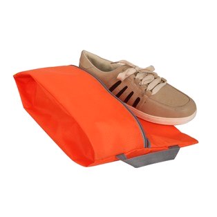 Чехол для обуви из нетканного материала 23х37х12 см оранжевый, Hausmann, 3X-304