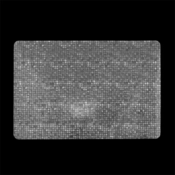 Салфетка  индивидуальная 43х28 см"Пиксели"/прозрачная/ TDA-001