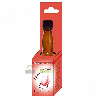 Натуральное эфирное масло для бани "Грейпфрут", 15мл