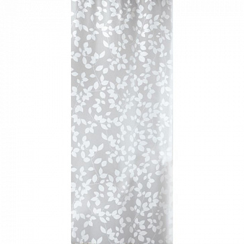 Пластиковая шторка для ванной Spirella Peva Blatt, 180х200 см, полирезина, белый